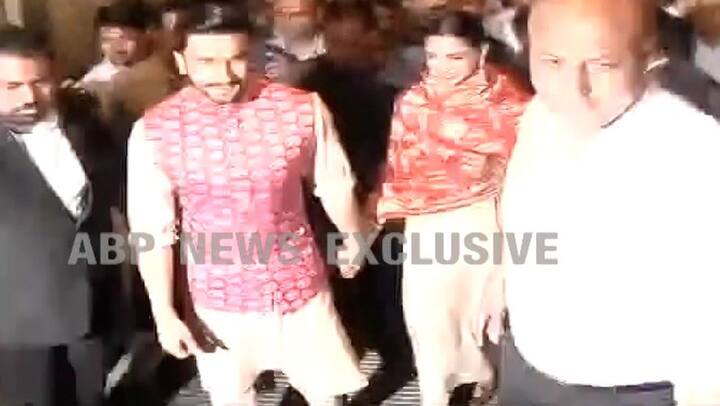 इस दौरान दोनों ही एक जैसे आउटफिट्स में ट्विनिंग करते दिखाई दे रहे थे. 