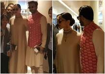 First Photos: लाल दुप्पटे में रणवीर सिंह के हाथों में हाथ डाले हंसते हुए मुंबई पहुंचीं दीपिका पादुकोण