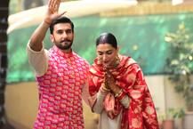 In Pics: \'बाजीराव\' के घर हुआ \'मस्तानी\' का गृह प्रवेश, ससुराल पहुंचते ही सामने आईं दीपिका की ये तस्वीरें