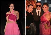 Lux Golden rose Awards: कपूर सिस्टर्स ने लगाया हॉटनेस का तड़का, गुलाबी लुक में पहुंचीं करीना