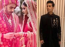दीपिका-रणवीर की WEDDING PHOTOS देखकर करण जौहर बोले- उफ्फ, मुझे भी करनी है शादी