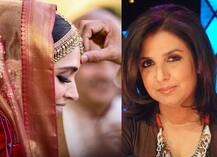 दीपवीर की शादी की तस्वीर पर फराह ने लिखा, एक चुटकी सिंदूर की कीमत पता चल ही गई