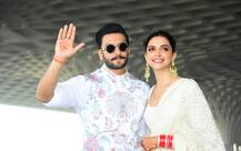 रिसेप्शन के लिए ससुराल पहुंचे रणवीर सिंह, परिवार की भी तस्वीरें आईं सामने, देखें