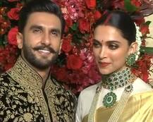 Ranveer Deepika Reception: एक दूसरे का हाथ थामें रिसेप्शन के लिए पहुंचे दीपिका और रणवीर, देखें पहली तस्वीरें