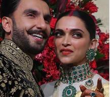 PICS : रिसेप्शन में भी एक दूसरे से नजर नहीं हटा पा रहे थे रणवीर-दीपिका, बातों में यूं खोए नजर आए