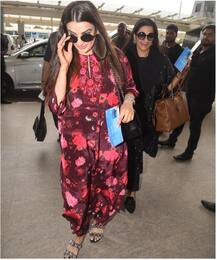 मुंबई वापस लौटे DeepVeer, एयरपोर्ट पर स्वैग में दिखा रणवीर सिंह का परिवार, देखें तस्वीरें