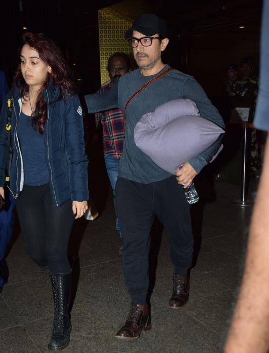 उनके अलावा कैटरीना कैफ, फातिमा सना शेख और ज़ीशान अय्यूब जैसे कलाकार भी फिल्म में अहम भूमिकाओं में नज़र आए हैं. (तस्वीर: मानव मंगलानी)