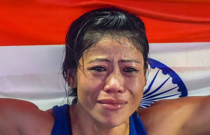 आपको बता दें कि इससे पहले मैरी साल 2002, 2005, 2006, 2008, 2010 में स्वर्ण पदक जीतकर विश्व विजेता बनी थी. तस्वीर: पीटीआई