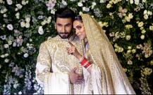 स्टेज पर मेहमाननवाजी करते दिखे दीपिका-रणवीर, देखें रिसेप्शन की Inside तस्वीरें और Videos