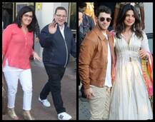 शादी अटेंड करने जोधपुर पहुंचे प्रियंका चोपड़ा के होने वाले सास और ससुर, मुस्कुराते हुए दिया पोज