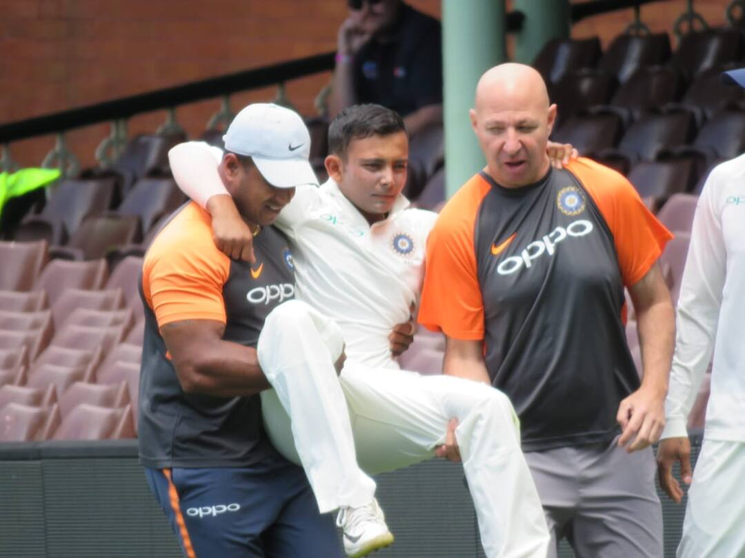 India vs Australia: Prithvi Shaw ruled out of first Test in Adelaide आस्ट्रेलिया के खिलाफ पहले टेस्ट मैच से बाहर पृथ्वी शॉ