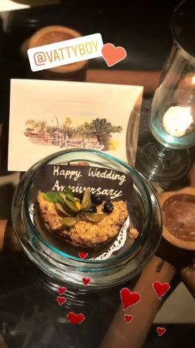 वहीं इशिता ने वत्सल सेठ को विश करते हुए केक के साथ एक वीडियो भी इंस्टाग्राम पर शेयर की है. फोटोः इंस्टाग्राम