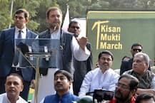 किसान मार्च: राहुल गांधी ने की कर्जमाफी की मांग, कहा- किसानों का भविष्य बदलने के लिए बदलेंगे पीएम