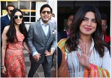 प्रियंका चोपड़ा और निक जोनास की शादी में शामिल होने मंगेतर श्लोका का हाथ थामे पहुंचे आकाश अंबानी