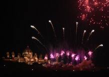 IN Pics: प्रियंका-निक की शादी के बाद पटाखों की रोशनी से नहाया उम्मेद भवन पैलेस