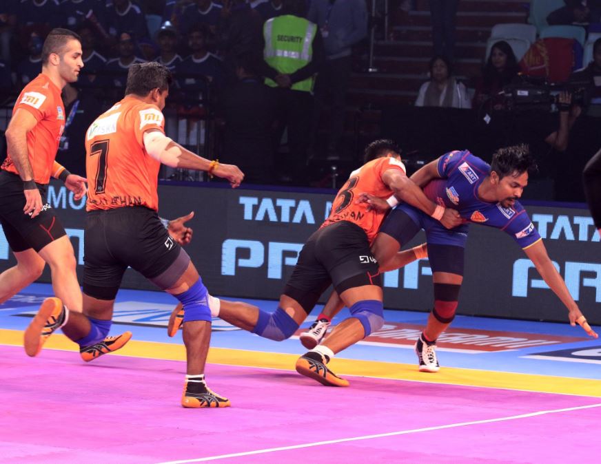 Pro Kabaddi League 2018: यू मुम्बा ने दबंग दिल्ली को 41-34 से हरा दिया