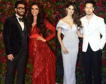 DeepVeer Wedding Party: गर्लफ्रेंड दिशा पटानी के साथ पहुंचे टाइगर श्रॉफ, देखें तस्वीरें