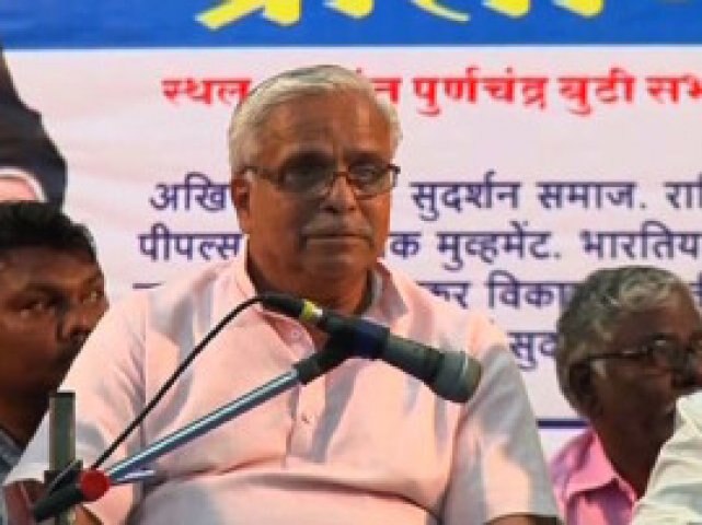  slavery mentality people Oppose to Ram Mandir: Bhaiyaji Joshi गुलामी की मानसिकता वाले कर रहे राममंदिर का विरोध: भैयाजी जोशी