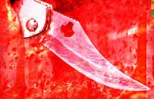 ऐसा खूंखार ब्वॉयफ्रेंड, गर्लफ्रेंड को मार खा गया उसका भेजा और खून से बना दी पेंटिंग