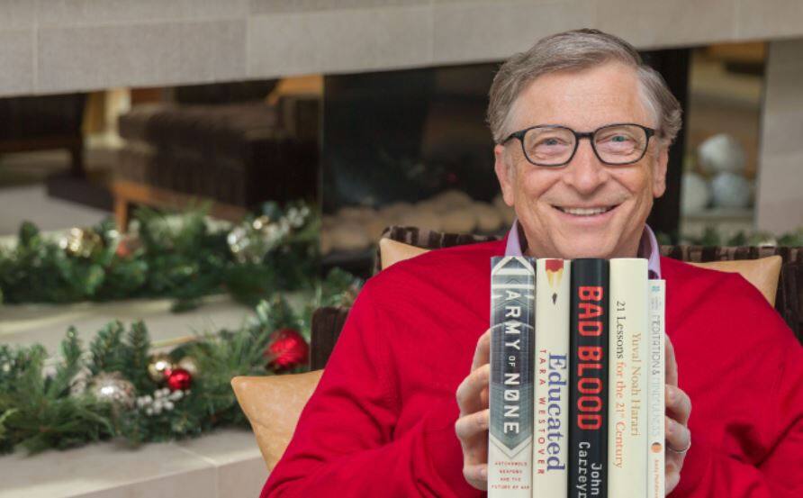 In 2018, these books came from Bill Gates to Love 2018 में माइक्रोसॉफ्ट के फाउंडर बिल गेट्स ने पढ़ीं ये पांच किताबें