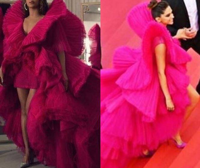  कांस फेस्टिवल में दीपिका ने पहनी थी पिंक ड्रेस, अब इस हॉलीवुड पॉप स्टार ने की उसकी कॉपी