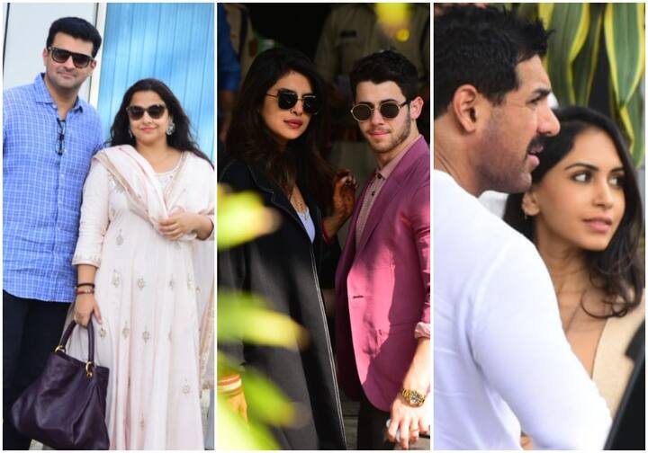 ईशा की शादी से पहले प्री-वेडिंग फंक्शन 8 और 9 दिसंबर को रखा गया है. इसके लिए बी टाउन के काफी सारे स्टार्स इस इवेंट में शामिल होने के लिए राजस्थान के उदयपुर रवाना हो गए हैं. (तस्वीर: मानव मंगलानी)