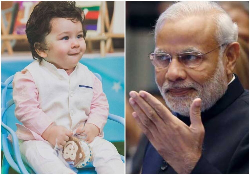 तैमूर ने दो साल की उम्र में दी नरेंद्र मोदी को कड़ी टक्कर, लोकप्रियता का है मामला Taimur ali khan near to narendra modi in yahoo top search celebrities list तैमूर ने दो साल की उम्र में दी नरेंद्र मोदी को कड़ी टक्कर, लोकप्रियता का है मामला