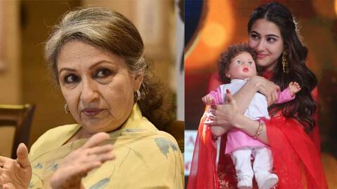 पोती सारा से इंप्रेस हैं शर्मिला टैगोर, कहा- जिस तरह से वो उभर कर आई है, यह देखना अभिभूत कर देने वाला है