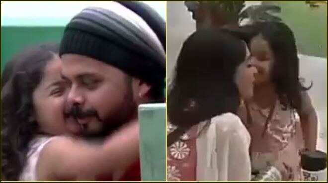 Sreesanth's baby girl calls Dipika Kakar as 'Bua', kisses on her cheek in Bigg Boss 12: श्रीसंत की बेटी ने दीपिका कक्कड़ को कहा 'बुआ', किया उनके गाल पर किस