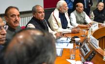 पांच राज्यों के चुनावी नतीजों से पहले विभिन्न दलों के बीच हुई बैठक, पीएम मोदी ने भी लिया हिस्सा