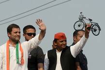 MP: फिर साथ आए \'UP के लड़के\', मायावती के हाथी के बाद अखिलेश ने राहुल को दी अपनी साइकिल