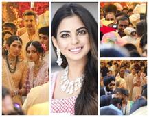 ईशा अंबानी के घर बारात लेकर पहुंचे आनंद पीरामल, जमकर हुआ स्वागत, हिलेरी क्लिंटन, अमिताभ, आमिर सहित बड़े सितारे हैं मौजूद