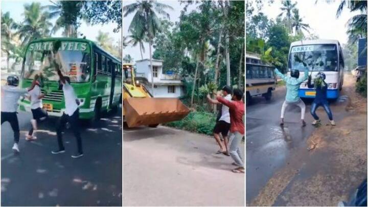 नील्लू नील्लू चैलेंज- यह चैलेंज दक्षिण भारत के राज्य केरल में बेहद तेजी से पॉपुलर हुआ. इसमें सड़क पर चलते हुए किसी वाहन के सामने कुछ लोग आते हैं और एक मलयालम फिल्म के गाने 'नील्लू नील्लू एंते नीला कुलिए' पर डांस करने लगते. इस गाने का मतलब है, बारिश बार बार आओ.