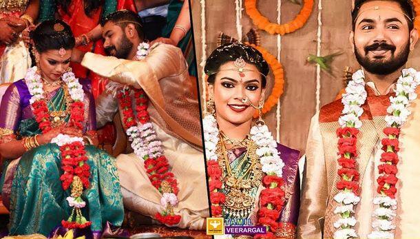 पार्थिपान की बेटी केरथाना ने इस साल 8 मार्च को चेन्नई में एक भव्य समारोह में प्रसिद्ध संपादक श्रीकर प्रसाद के पुत्र अक्षय से विवाह किया था. साउथ इंडियन सिनेमा के कई दिग्गज सितारे जैसे रजनीकांत इस शादी में मौजूद थे. फोटोः यूट्यूब 