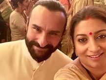 स्मृति ईरानी ने सैफ अली खान के साथ पोस्ट की खूबसूरत सेल्फी, खोला 23 साल पुराना राज