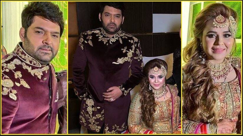 Kapil Sharma and wife Ginni Chatrath host a wedding reception in Amritsar कपिल शर्मा ने अमृतसर में रखा अपना रिसेप्शन, देखें खास तस्वीरें