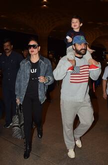 In Pics: तैमूर का दूसरा बर्थडे मनाने के लिए साउथ अफ्रीका रवाना हुए सैफ-करीना