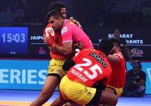 Pro Kabaddi League 2018: गुजरात फॉर्च्यून जायंट्स ने जयपुर पिंक पैंथर्स को 34-29 से दी मात