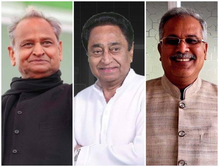 three Chief Ministers of the Congress took oath in same day 17 दिसंबर 2018: कांग्रेस के तीन मुख्यमंत्रियों ने ली एक ही दिन शपथ
