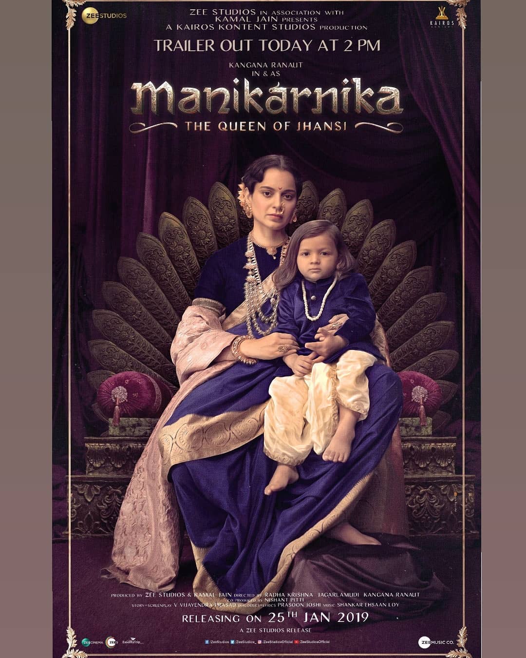 Manikarnika Trailer Launch: तलवारबाजी और ढ़ोल-नगाड़ो के बीच ट्रेलर लॉन्च पर पहुंचीं कंगना सहित पूरी स्टारकास्ट, देखें तस्वीरें और Videos