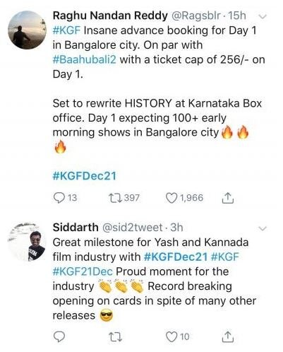 KGF को साउथ में मिला धमाकेदार रिस्पॉन्स, एडवान्स बुकिंग में हुई रिकॉर्डतोड़ टिकट बुक