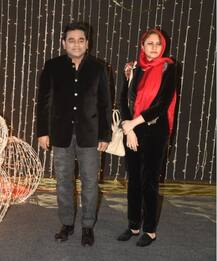 Reception: पत्नी सायरा संग प्रियंका के वेडिंग रिसेप्शन में पहुंचे एआर रहमान, देखें तस्वीरें