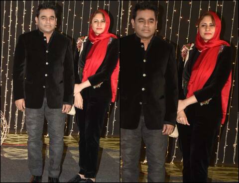 Reception: पत्नी सायरा संग प्रियंका के वेडिंग रिसेप्शन में पहुंचे एआर रहमान, देखें तस्वीरें Reception: पत्नी सायरा संग प्रियंका के वेडिंग रिसेप्शन में पहुंचे एआर रहमान, देखें तस्वीरें