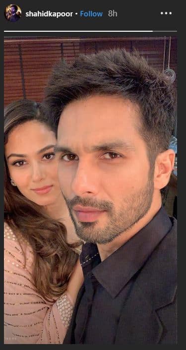 शाहिद ने ये खूबसूरत तस्वीर अपने इंस्टाग्राम पर भी साझा की है. (तस्वीर: मानव मंगलानी)