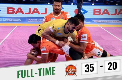 Pro Kabaddi League 2018: पुणे पल्टन ने तेलुगू टाइटंस को 35-20 से दी मात Pro Kabaddi League 2018: पुणे पल्टन ने तेलुगू टाइटंस को 35-20 से दी मात