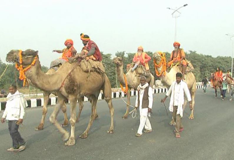 Kumbh Mela 2019: हाथी-घोड़ों को लेकर मचा कोहराम, संतों में नाराजगी - बैकफुट पर प्रशासन