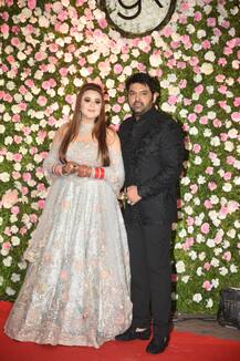 Reception: पत्नी गिन्नी चतरथ का हाथ पकड़ पार्टी में पहुंचे कपिल शर्मा, यहां देखें खास तस्वीरें