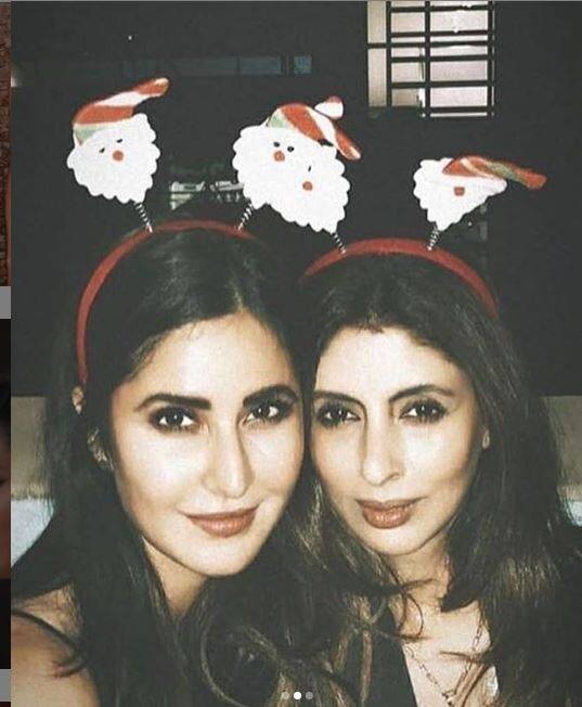 इस पार्टी में श्वेता बच्चन भी पहुंचीं थीं. कैटरीना के साथ उनकी ये तस्वीर देखन को मिली है.