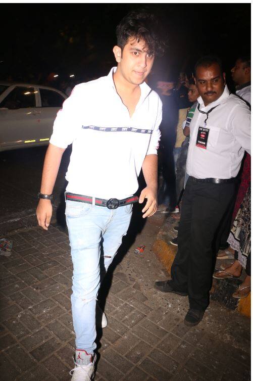 मलाइका अरोड़ा और अरबाज खान के बेटे अरहान भी इस सेलिब्रेेशन का हिस्सा बने.