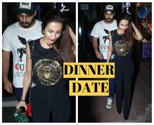 डिनर डेट के बाद एक साथ कैमरे में कैद हुए मलाइका अरोड़ा और अर्जुन कपूर, देखें PICS